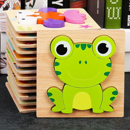 Baby 3D Wooden Puzzles