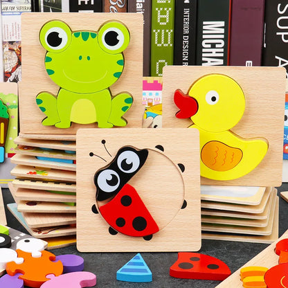 Baby 3D Wooden Puzzles