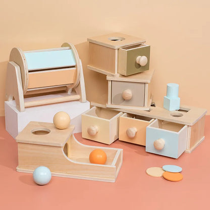 Montessori Object Permanence Box