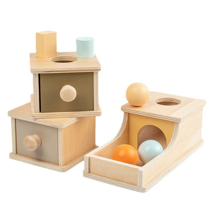 Montessori Object Permanence Box